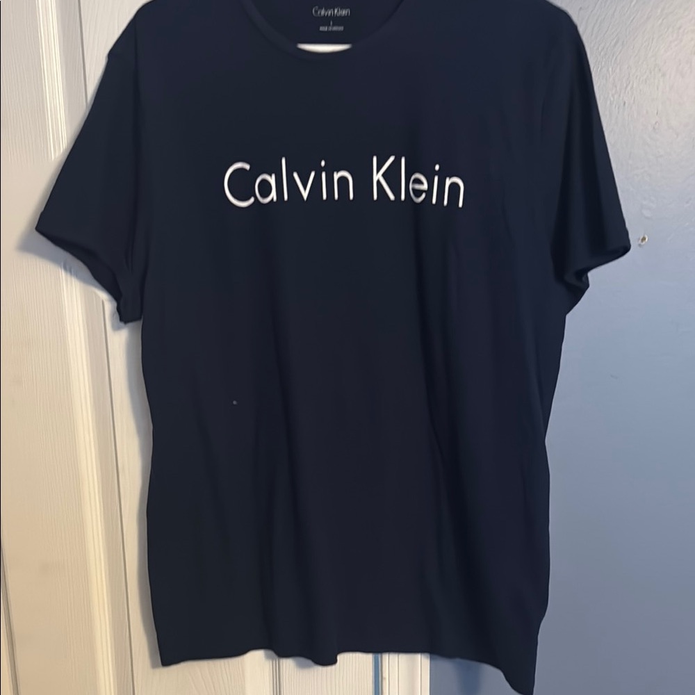 Calvin Klein Blue Short Sleeve Tee
